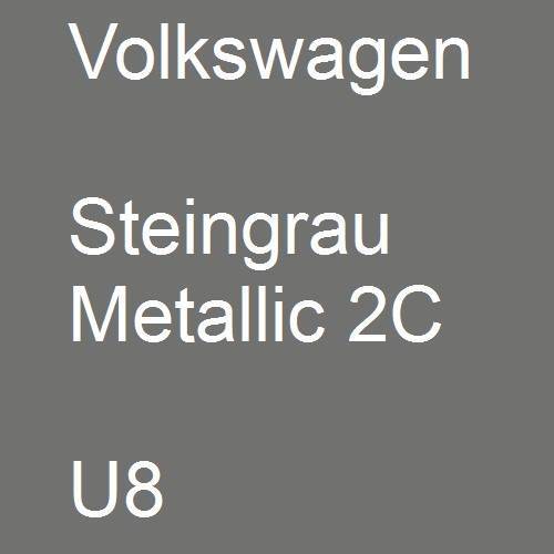 Volkswagen, Steingrau Metallic 2C, U8.